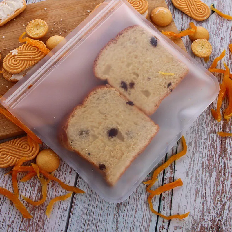 4 Stuks Herbruikbare Koelkast Verse Zakken Keuken Voedsel Afdichting Opbergtas Thuis Food Grade Fruit Vlees Ziplock Keuken Organisator. X X 4 Stuks Herbruikbare Koelkast Verse Zakken Keuken Voedsel Afdichting Opbergtas Thuis Food Grade Fruit Vlees Ziplock Keuken Organisator. X X