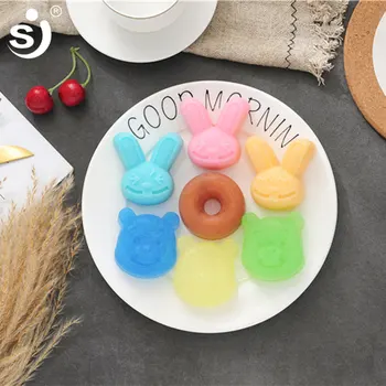 

SJ Animal Cartoon Christmas 3d Silicone Soap Molds For Soap Making Handmade Children Fun