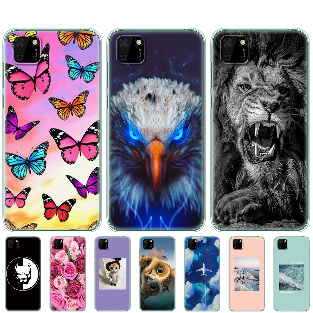 For Huawei Y5P Case 5.45" Soft Silicon Tpu Phone Cover For Huawei y5p