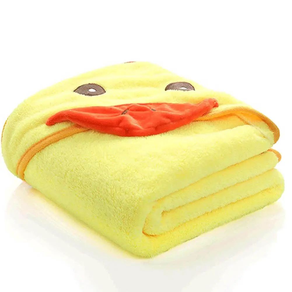 light yellow Хоббилан четыре сезона использовать Материнские и младенческие предметы детский халат детский мультфильм шаблон полотенце детское покрытие - Цвет: light yellow