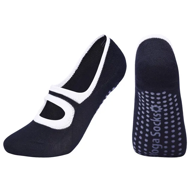 New Women Yoga Socks Anti Slip Bandage Sports Ladies Girls Ballet Socks Dance Sock Slippers B1