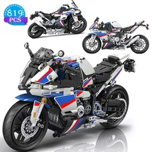 

Technical DIY Famous Race Motorcycle Model Building Blocks Education Diy Bricks Set Toys Holiday Brithday Gifts for Children