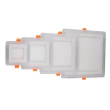 Дизайн 3 модели панельный локальный светодиодный светильник круглый светодиодный углубленное крепление для освещения ультратонкий потолочный светильник синий свет CE