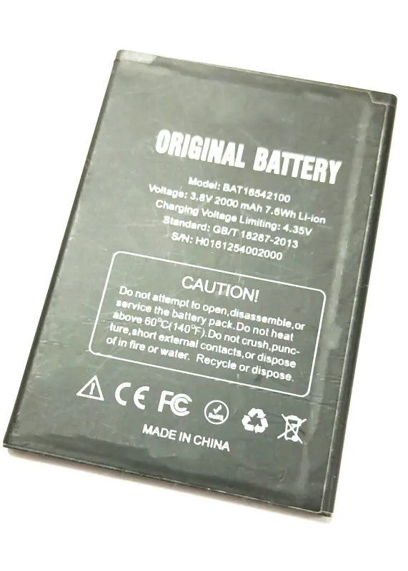 

Westrock 2000Mah Bat16542100 Аккумулятор для сотового телефона Doogee X9 Mini