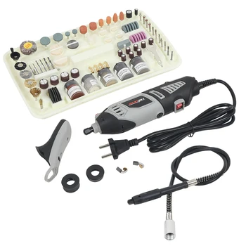 

Variable Speed Mini Electric Grinder Drill With Engraving Accessories Rotary Tool Electric Tools Mini Grinding Machine