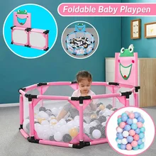 Детский портативный детский манеж, складной забор для новорожденного, детский бассейн, детский манеж, картонная игровая палатка, детский бассейн с шариками, детский барьер