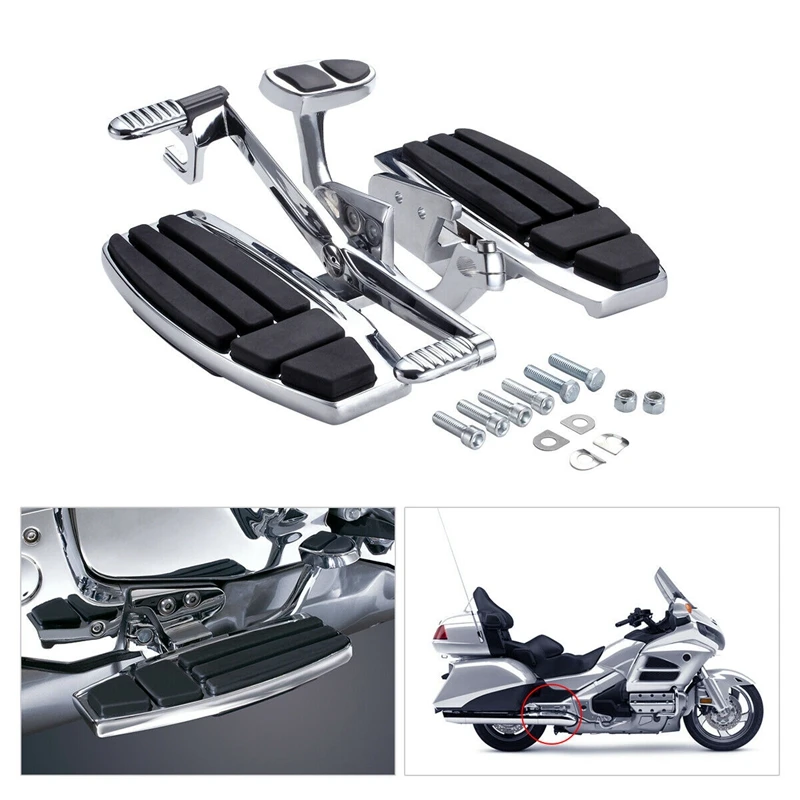 

Motorcycle Driver Foot Board Floorboard Brake Lever Pedal For Honda Goldwing 1800 2001-2017 F6B 2013-2017 Valkyrie 2014-2015