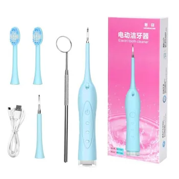 

Electric Tooth Cleaner Oral Irrigator Toothbrush Heads Mouth Glasses Calculus Remover Dental Care Kits
