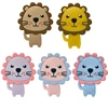 1pcs Baby Silicone Teether Food Grade Teething Toy Animal sheep bear Baby squirrel Teether Silicone Beads DIY Chain gift 4