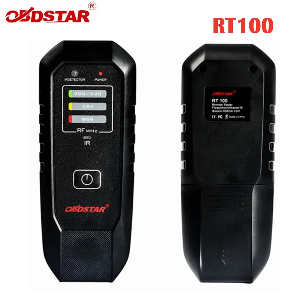 OBDSTAR RT100 RT 100 Remote Tester Frequency Infrared (IR) can detect frequency of car remote control 300-320Mhz/434Mhz/868Mhz |