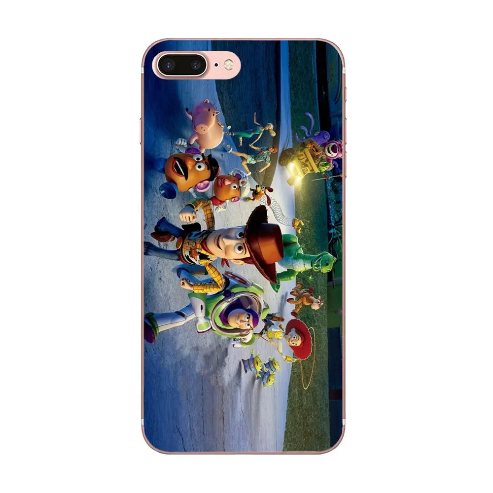 as picture Для Apple iPhone 4 4S 5 5C 5S SE 6 6S 7 8 Plus X XS Max XR Прозрачный чехол для телефона чехол Вуди из «Истории игрушек» Andy - Цвет: as picture