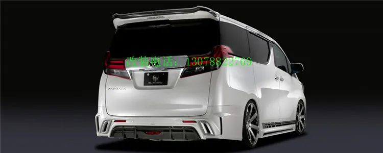 Подходит для TOYOTA шелк blaze модифицированный Карбон волокно заднее крыло задний спойлер крыло