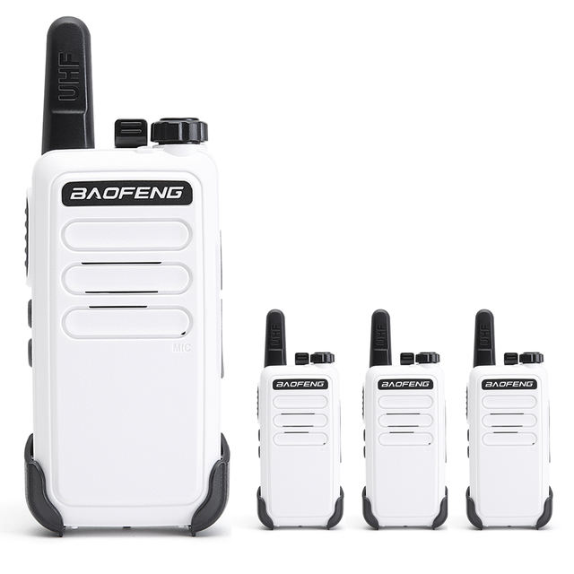 4 pcs Baofeng BF-C9 Mini Walkie Talkie 400-470MHz UHF Two-way Radio