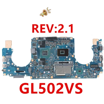 

New Notebook Mainboard For ASUS N551JM GL502VS For Laptop Motherboard REV:2.1 REV:2.0 SR32Q i7-4720HQ