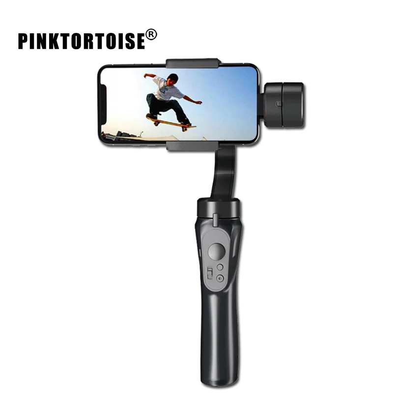  PINKTORTOISE H4 Smooth 3-Axis Handhelp Gimbal Flow Stabilizer Universal for Smartphone