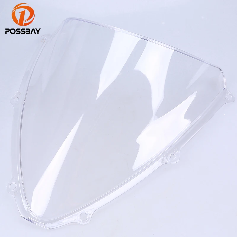 Автомобильный ветровой экран POSSBAY для мотоциклов и велосипедов Suzuki GSXR 600 750 K6 2006-2007