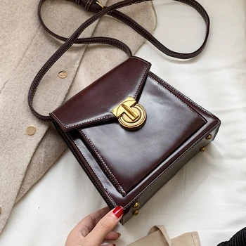

Fashion Woman Small Square Bag Classical Stylish Vintage Single Shoulder Crossbody Bag Hot Ins Evening Clutch and Purse