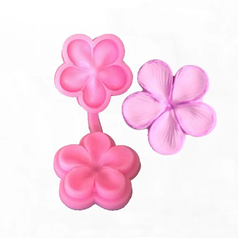 1 шт 3D цветок силиконовая форма сахарное ремесло рельефная помадка DIY украшения торта инструменты Fimo глина конфеты желе формы для торта, шоколада