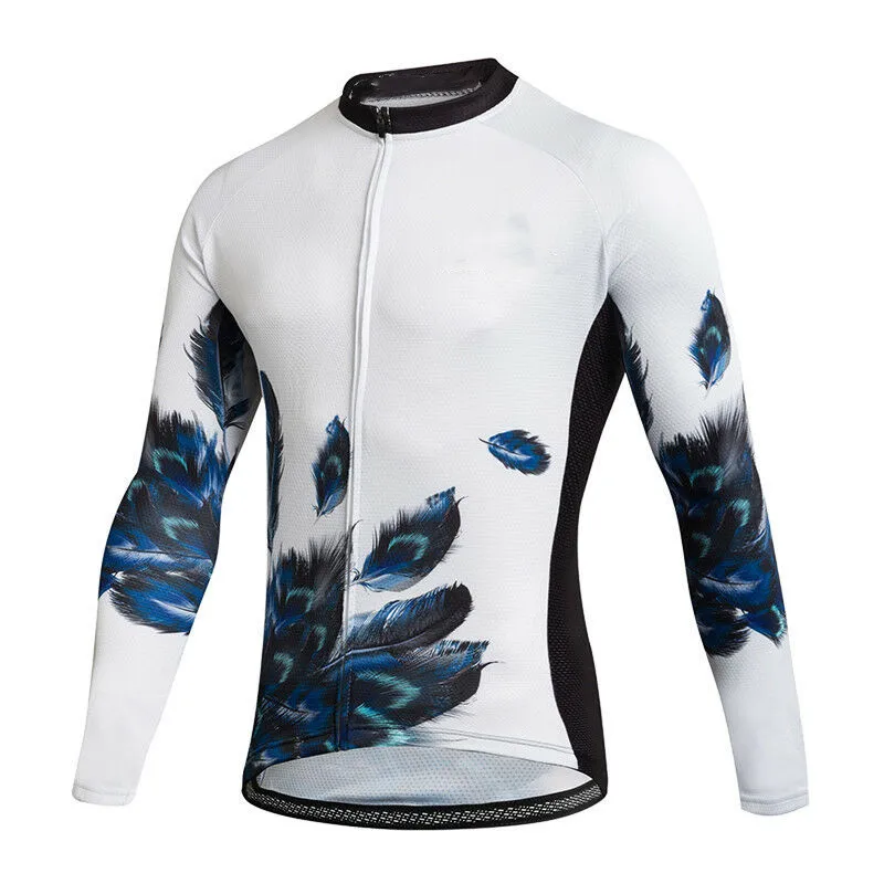 Camisetas de ciclismo de manga larga más vendidas de 2021 con bolsillos, camisetas de MTB, ropa de ciclismo todoterreno para equipos profesionales, camisetas de bicicleta anti-UV para hombres