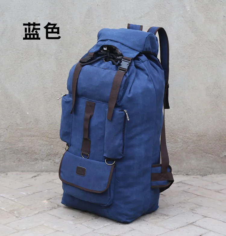 110 литров большой емкости толстый холщовый рюкзак мужской большой рюкзак на большие расстояния дорожное стеганое одеяло на открытом воздухе альпинистская сумка