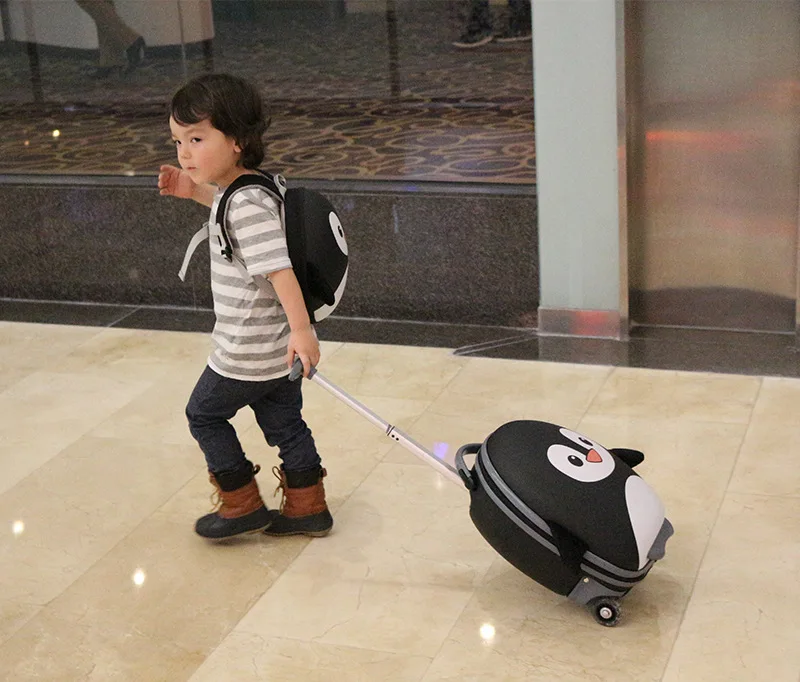 Детский багажный чемодан для девочек, мультяшный чемодан для детей, Дорожный чемодан на колесиках для мальчиков, чемодан на колесиках, Mochila Infantil