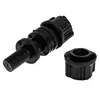 One Set Black Plastic Searchcoil Screw and Washers Metal Detector Accessories Instruments and Apparatus 1