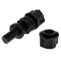 One Set Black Plastic Searchcoil Screw and Washers Metal Detector Accessories Instruments and Apparatus 1