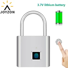 JOYZON замок отпечатков пальцев водонепроницаемый отпечаток пальца дверные замки портативный Противоугонный замок отпечатков пальцев для сумки коробки