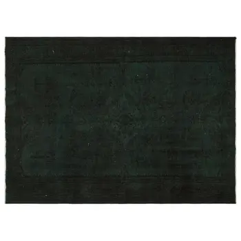 

Handmade Black Vintage Overdyed Turkish Area Rug 164x228 Cm-5'5''X7'6''