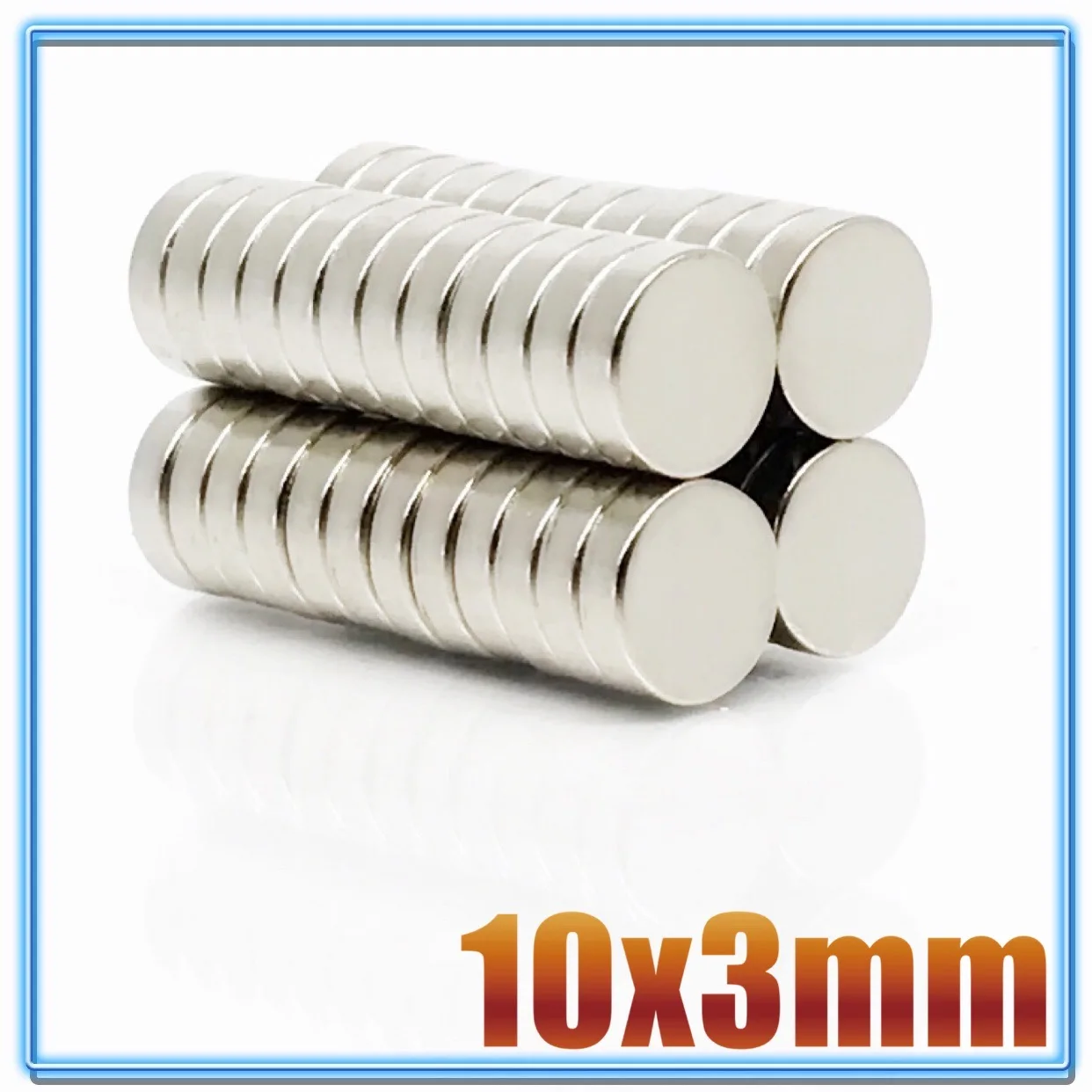 20-500Pcs 10x3 Neodym Magnet 10mm x 3mm N35 NdFeB Runde Super, Starken permanent Magnetische imanes Disc 10*3