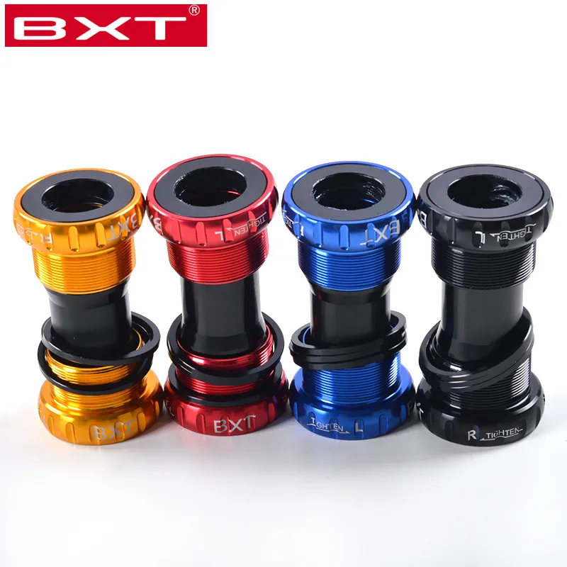 BXT велосипедная Нижняя Скоба 68/73 мм MTB дорожная ось BB рукоятка из алюминиевого