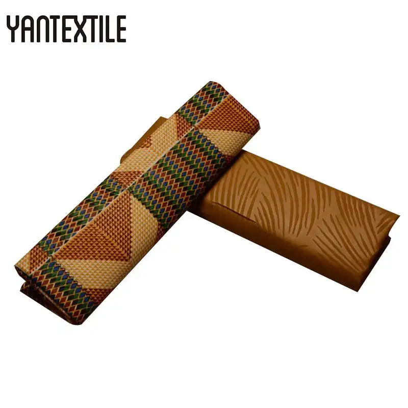 YANTEXTILE Лидер продаж ганская Kente Ткань настоящий воск принты Анкара Африканский воск ткань Tissus лоскутное батик ткань 2+ 2Yds