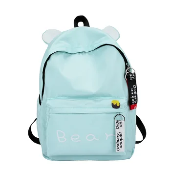 

Women Backpack Retro Stripe Mochila Rucksack Shoulder-Bags Girls Ladies for Three-Use