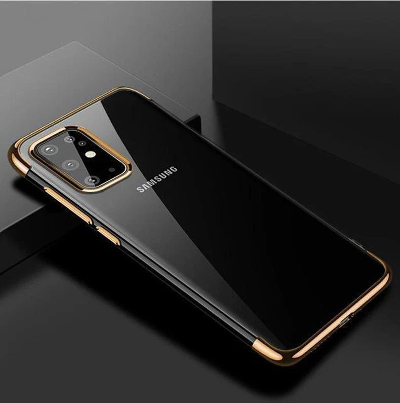 Note 20 Ultra Case Slim XUANYAO Luxury Silicone Soft Coque For Samsung Galaxy Note 20 8 9 10 Plus Case Plating Clear TPU Cover (15)