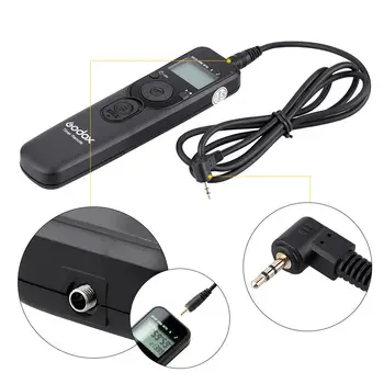 

Godox UTR-C1 Remote Controller LCD Timer Shutter Release for Canon EOS 1100D 700D 650D 600D 500D 450D 300D 70D 60D G10 G11 G12