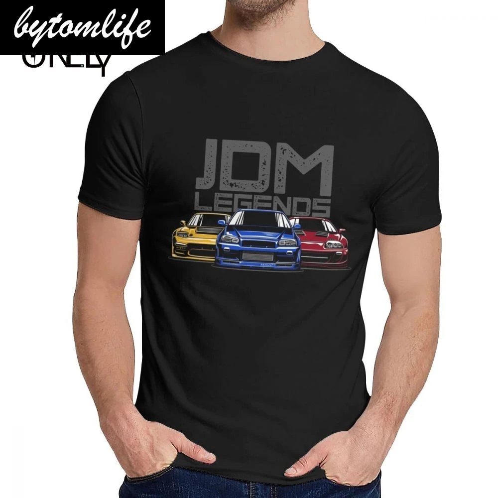 Футболка JDM Legend модный дизайн Классическая Японская спортивная футболка в стиле