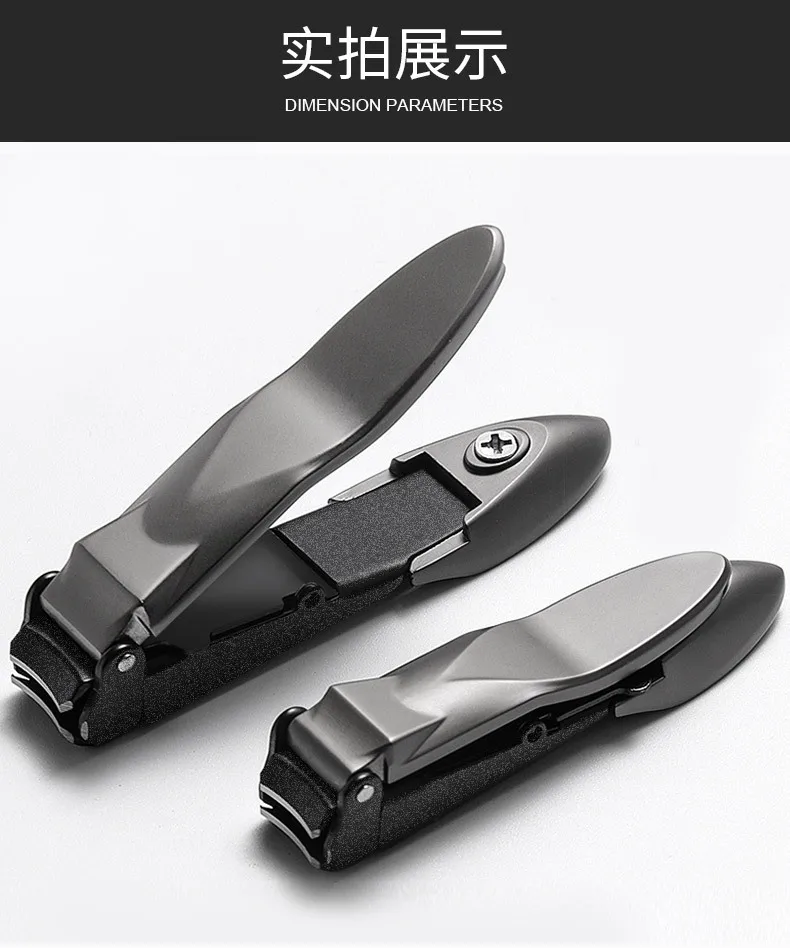 Aço inoxidável Nail Clipper Set, Ferramenta de