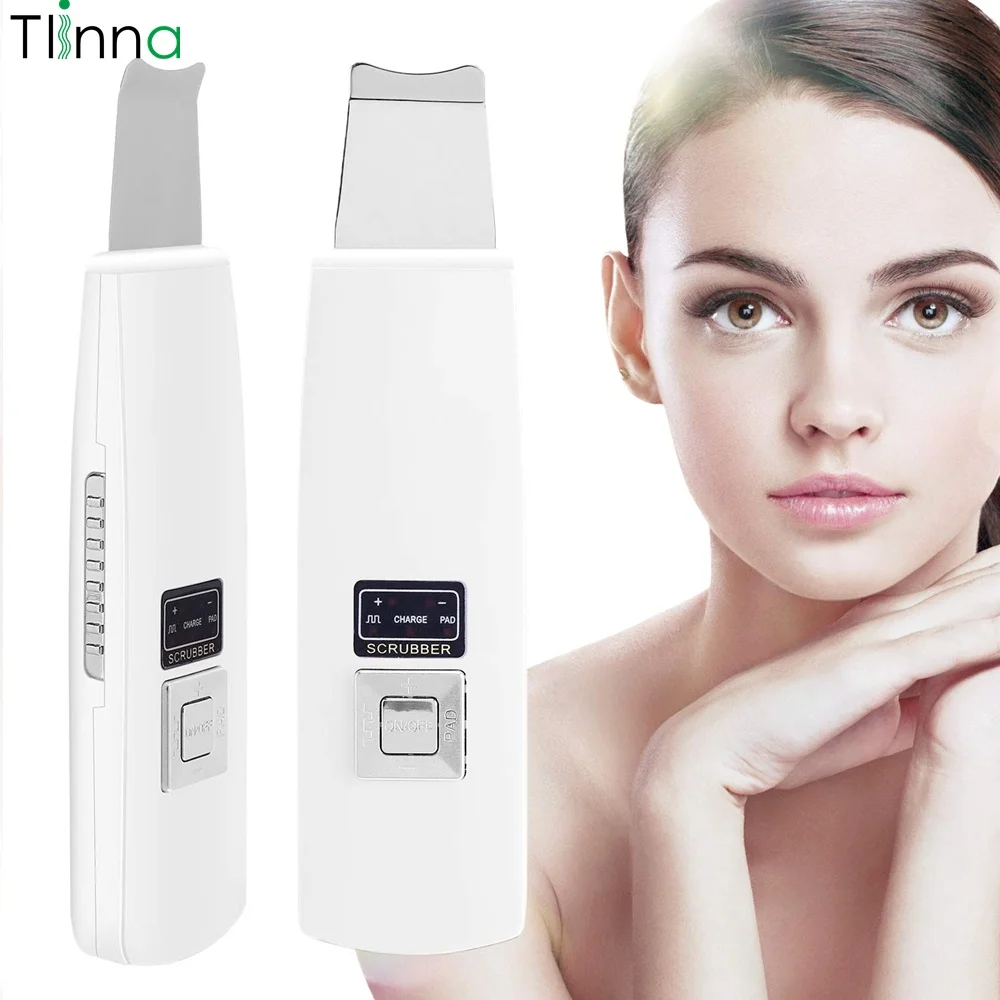 Ultrasonic Skin Scrubber Deep Face Cleaning Machine Blackhead Pore