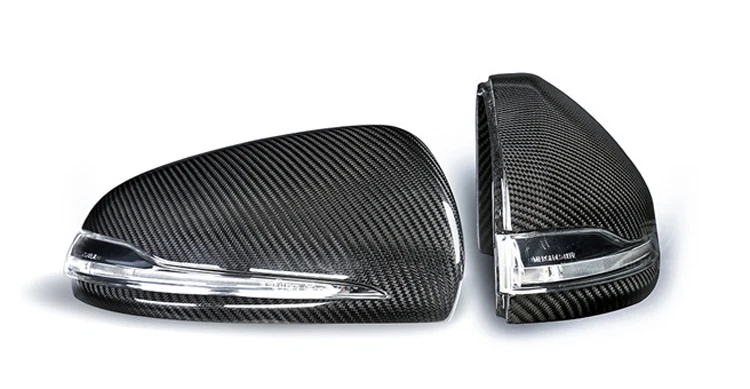 Сухое карбоновое зеркало крышка для Mercedes-Benz W205 W222 W213 W238 X205 Benz C S GLC E класс Углеродные колпачки 1:1 замена стиль AMG