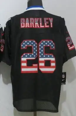 For men A+++ Качественная мужская футболка для взрослых 10 Garoppolo 26 Barkley 17 Allen - Цвет: For men