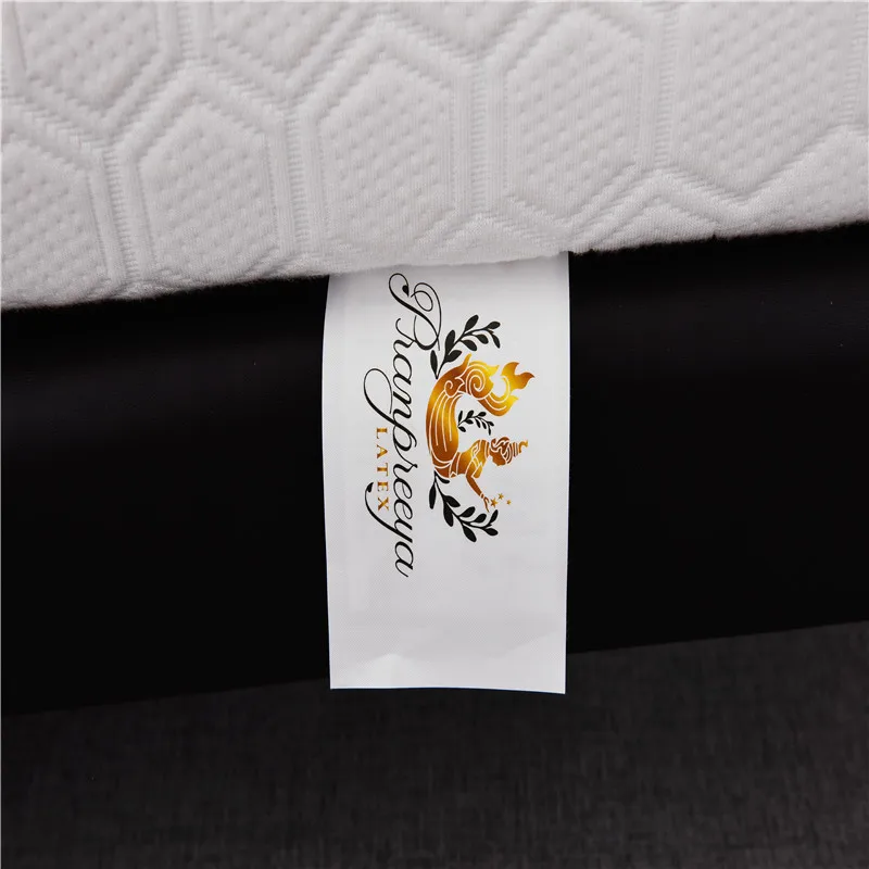 10cm Mattress Natural Latex And Sponge Filling High Resilience Can Be Restored Without Deformation Comfortable Fabric Gift