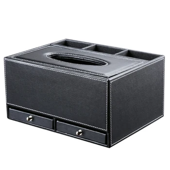 

1PC PU Durable Practical Multifunctional Creative Storage Container Multi Grids Box Sundries Organizer Living Room Home