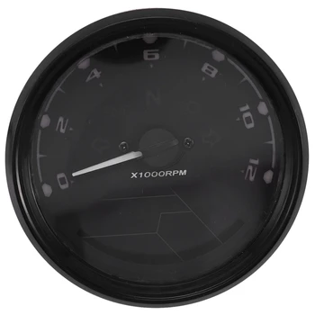 

Universal LCD Digital Motorcycle Oeter Speeeter Tachometer 12000 RPM Gauge with Sensor
