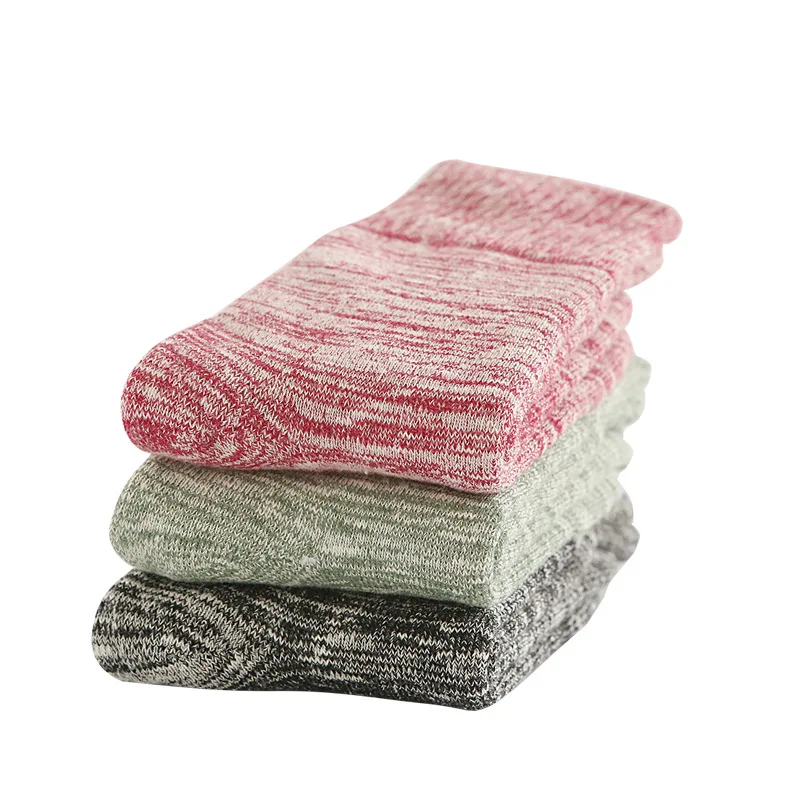 

Harajuku Thicken Winter Women Socks Thermal Japanese Sweets Solid Color Knitted Winter Warm Socks