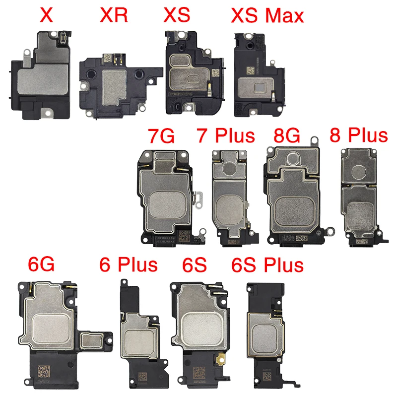 1 шт. гибкий кабель для динамика iPhone 5 5C 5S 6 6S 7 8 Plus X XR XS Max|Шлейфы мобильных