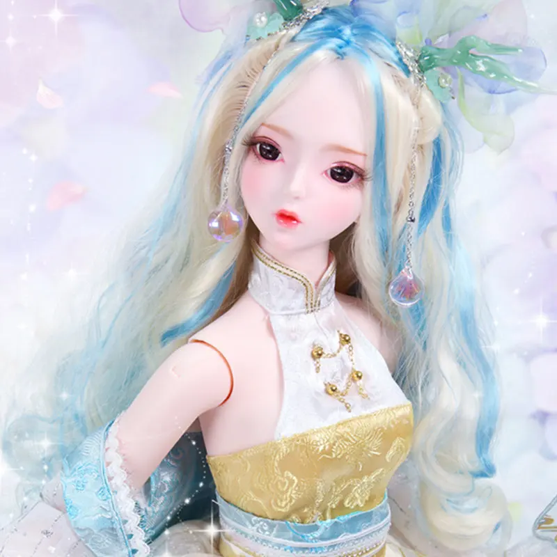 

1/3 BJD doll 62cm Name by Dragon Suit joint body doll Body,Including With makeup and hair,eyes,clothes ICY,SD