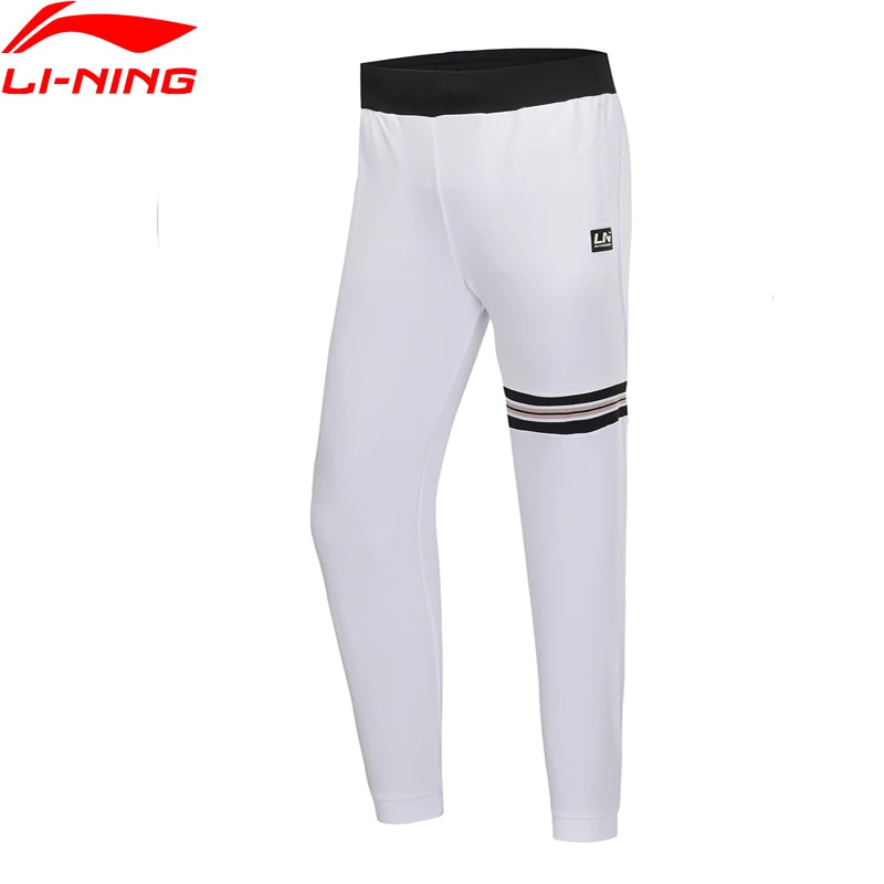 

Li-Ning Women Training Series Sweat Pants Loose Fit 90% Polyester 10% Spandex LiNing Sports Pants AKLP308 CJAS19