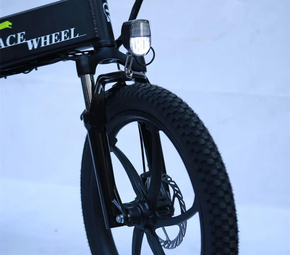 Электрический велосипед 20 дюймов складной микролитражных Rockwheel GT20 CMACEWHEEL Электрический велосипед 48V складной электровелосипед