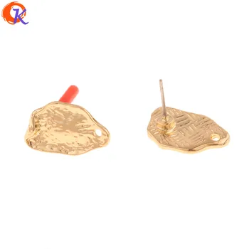 

Cordial Design 100Pcs 10*17MM Jewelry Accessories/Earrings Stud/Irregular Shape/DIY Jewelry Making/Hand Made/Earring Findings