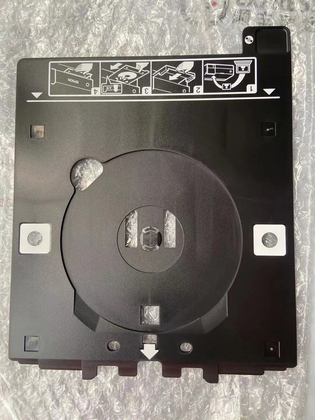 PVC ID Card Tray Plastic card Printing Tray for Epson TRAY,BD L8188 L8168  L8160 L8180|Printer Parts| - AliExpress